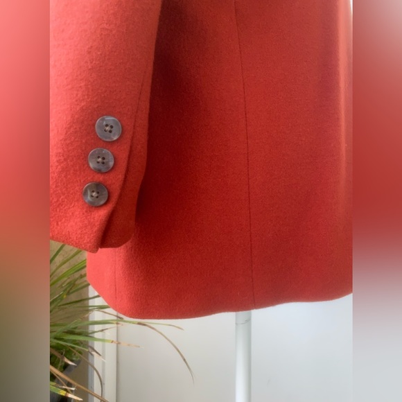 vintage bowdon oversized brick red blazer made in the USA. - Picture 9 of 14